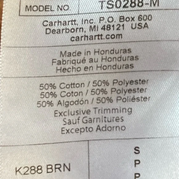 Carhartt Men's Size  Small Midweight Hooded Logo Sweatshirt Pullover Hoodie - Picture 8 of 8